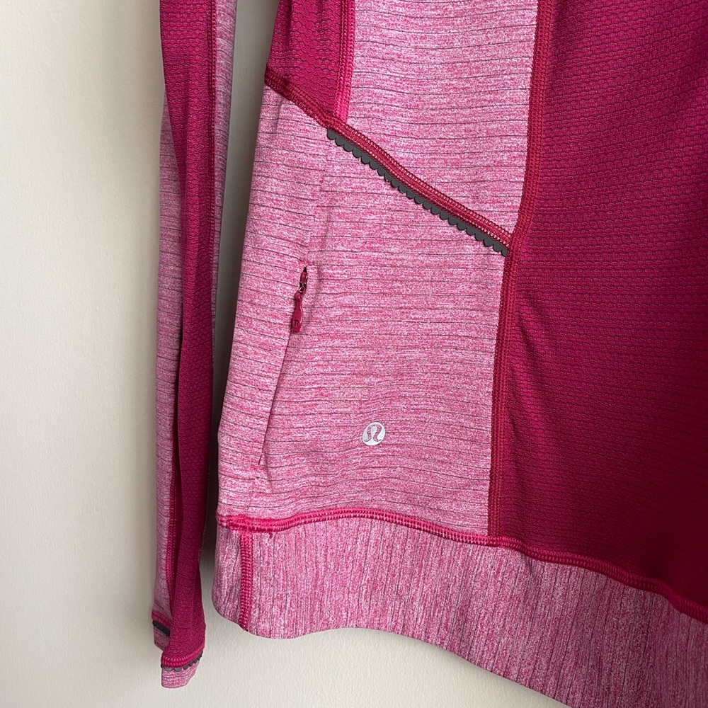 Lululemon Athletica Raspberry Athletic Pullover - Picture 3 of 7